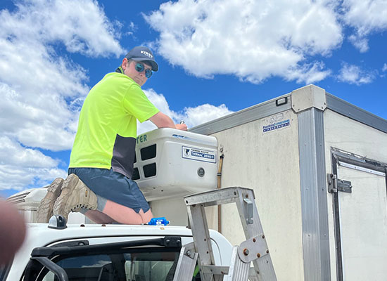 Summit Transport Refrigeration Services in Campbelltown,NSW.