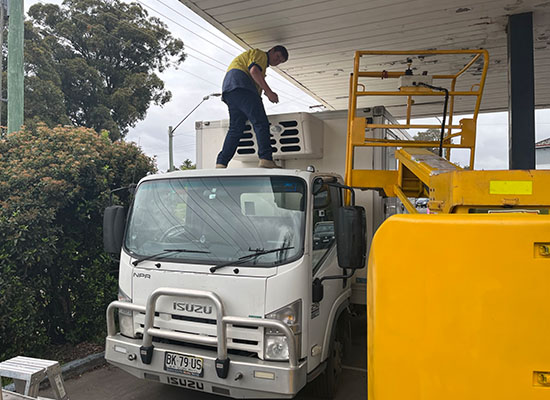 Summit Transport Refrigeration Services in Campbelltown,NSW.